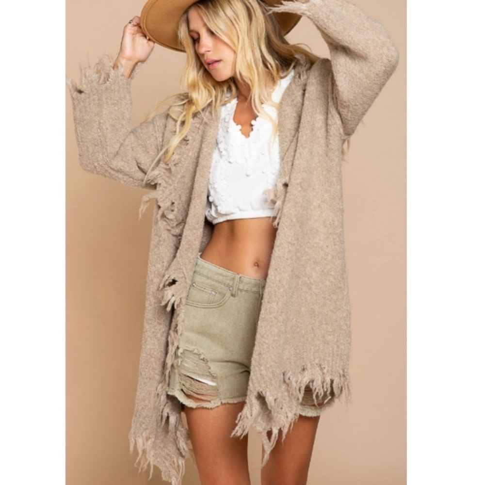 The WREN Waterfall Cardigan Sweater - Picture 2 of 6